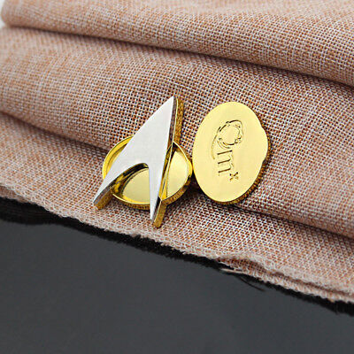 US! Star Trek The Next Generation Communicator Magnetic Captain Badge Replica Handmade