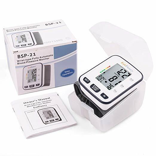 Automatic Digital Wrist Blood Pressure Monitor BP Cuff Machine Home Test Device LotFancy Does Not Apply - фотография #8