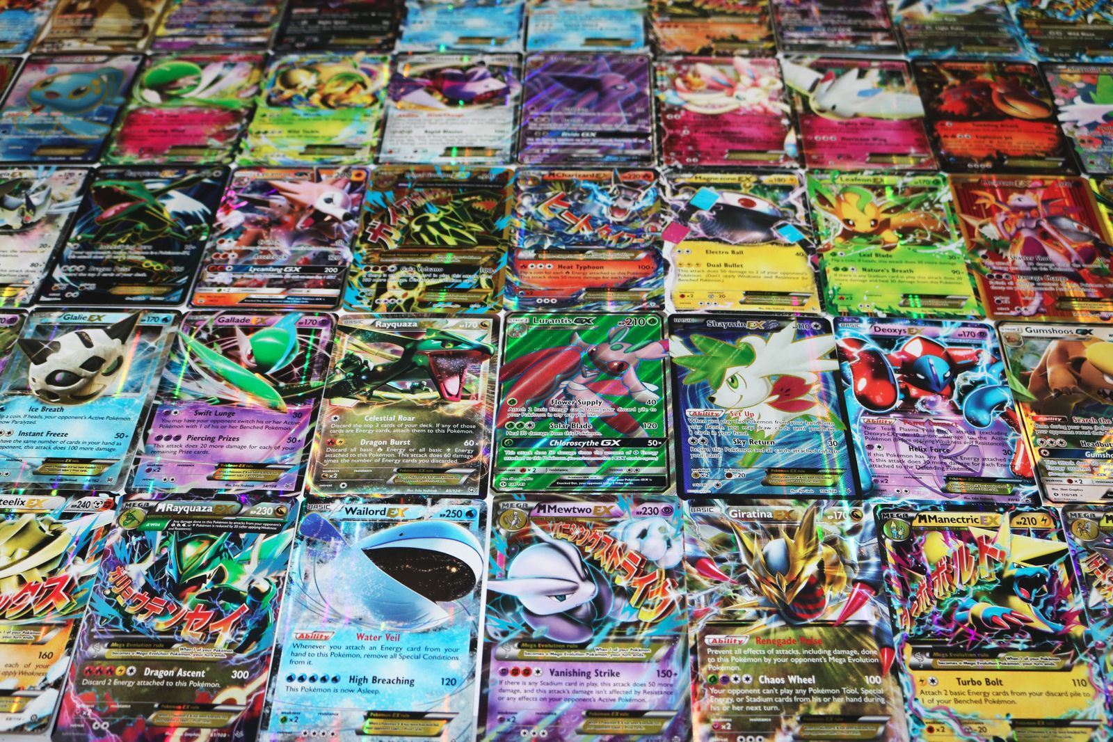 Pokemon Card Lot 100 OFFICIAL TCG Cards Ultra Rare Included - GX EX Mega + HOLOS Без бренда Not Applicable