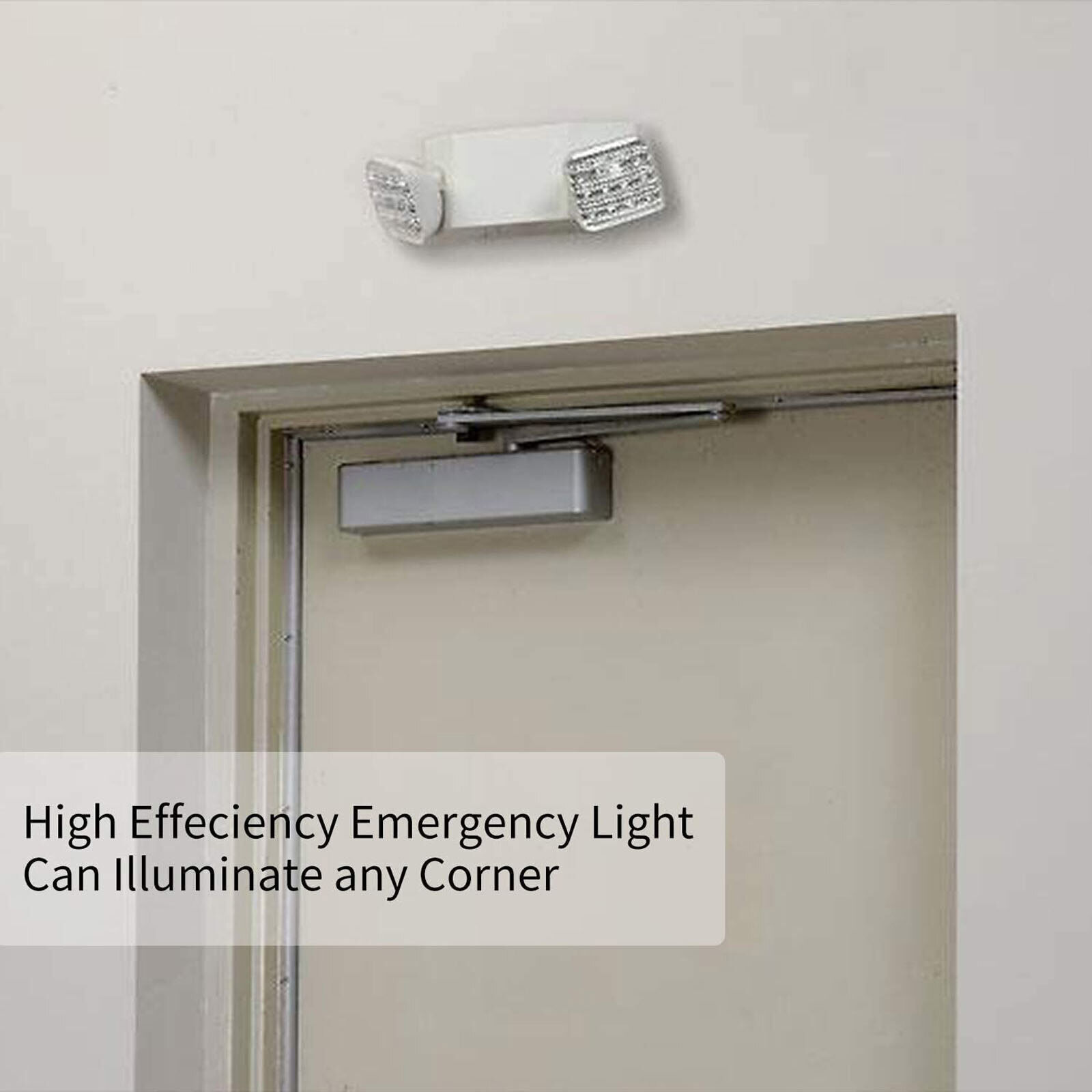 6Pack LED Emergency Exit Light Adjustable 2 Head With Battery Back-up  924-NEW Unbranded Does Not Apply - фотография #7