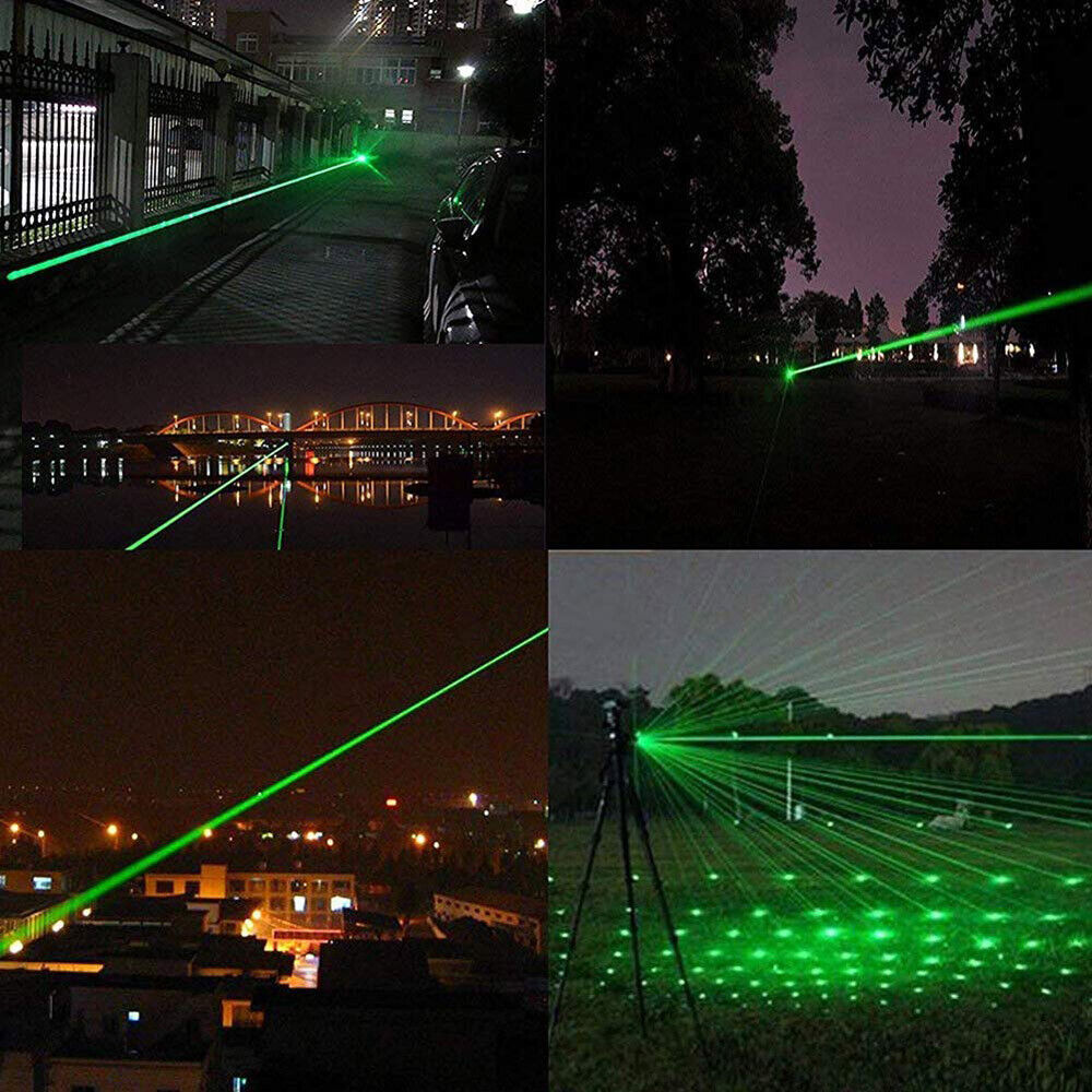 2Pack 6000Miles 532nm Green Laser Pointer Star Beam Lazer Pen+Battery+Charger US Airkoul Does not apply - фотография #10