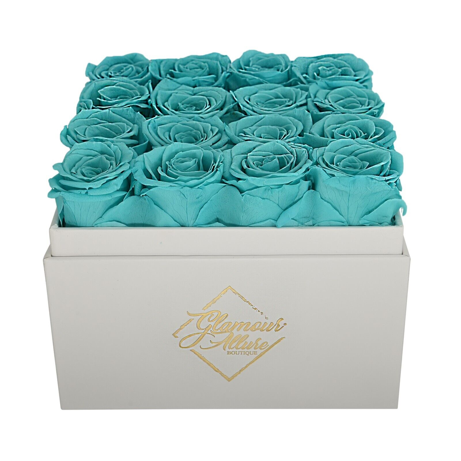 Handmade Preserved Real Roses in a Gift Box - 16 roses - Preserved Flowers Glamour Allure Boutoque - фотография #7