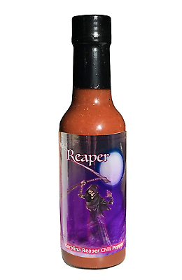 Wicked Reaper Carolina Reaper Hot Sauce Hotter than Ghost Peppers Extreme Heat Wicked Reaper WickedReaper