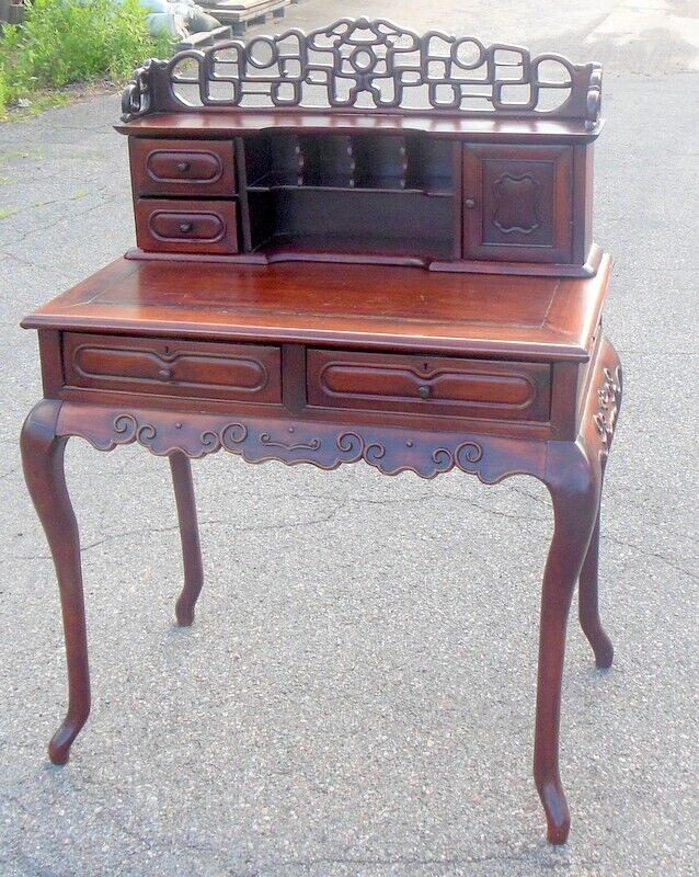 Antique Chinese DESK Table Console  Carved.   Ming Style. Без бренда