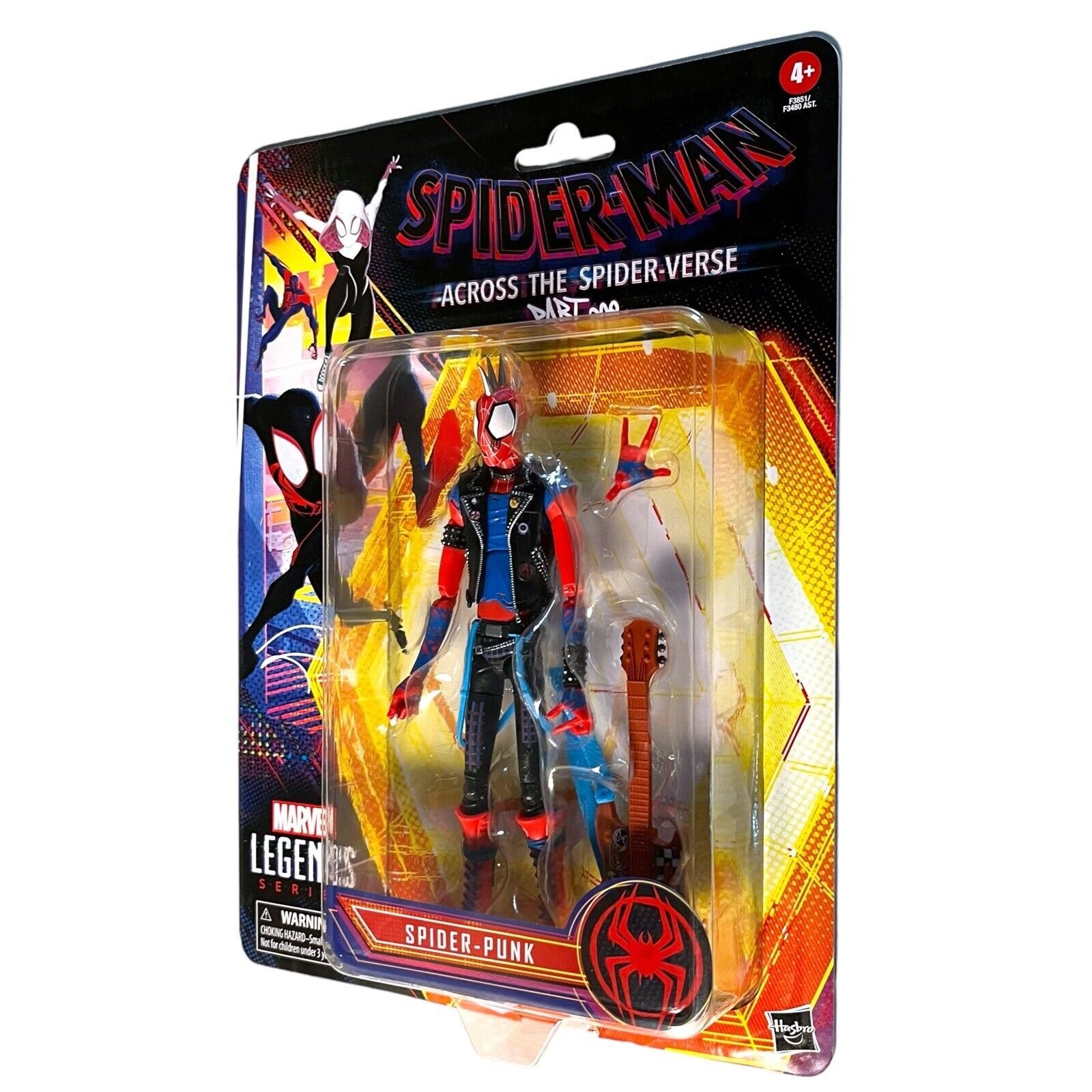 Marvel Legends Spider Punk Spiderman Across the Spider-verse 6” Figure New Fast Hasbro - фотография #5