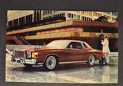 1978 Chrysler Cordoba Postcard Brochure Excellent Original 78 Без бренда Cordoba