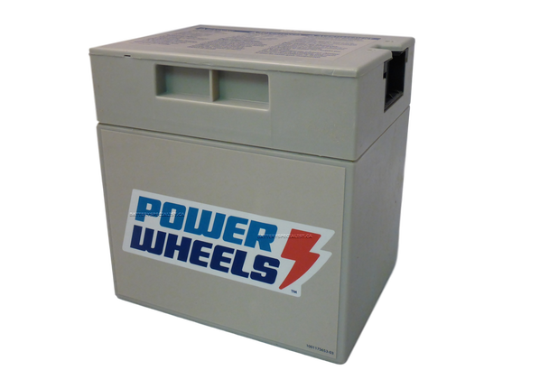 NEW 00801-0638 Battery 12 Volt Gray  Genuine Power Wheels Fisher Price Grey 12V Fisher-Price 74777