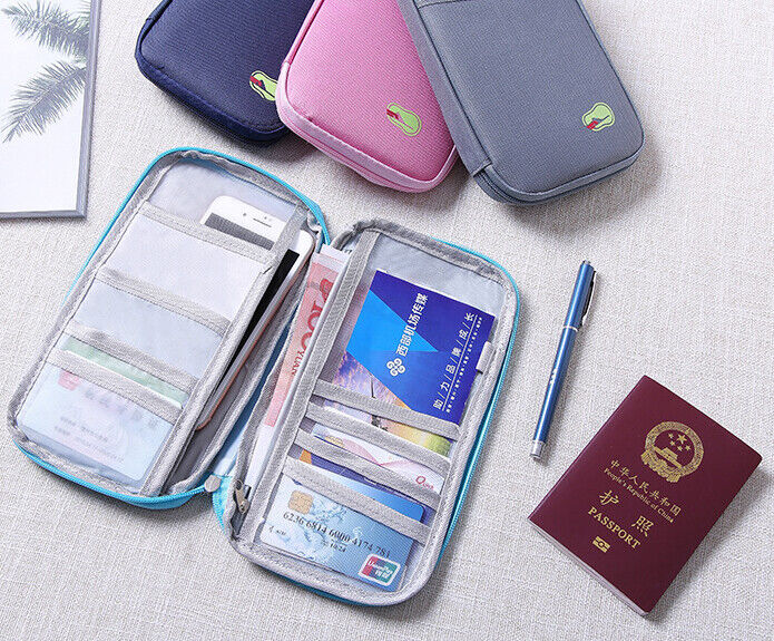 Travel Wallet Family Passport Holder Accessories Document Organizer Bag Case US Unbranded Does not apply - фотография #8