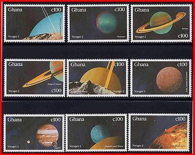 PLANETS (9 STAMPS SET) from AFRICA MNH SPACE ASTRONOMY  Без бренда