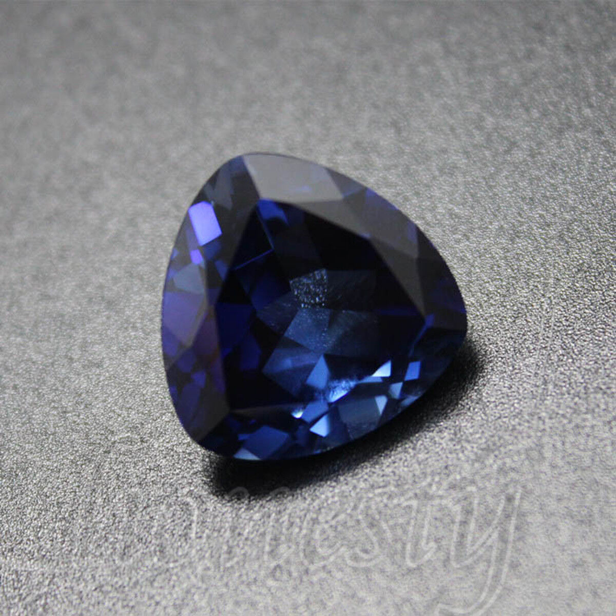Beautiful Blue Tanzanite AAA 10mm Stunning Trillion Cut Loose Gemstone 6.20ct Unbranded - фотография #7