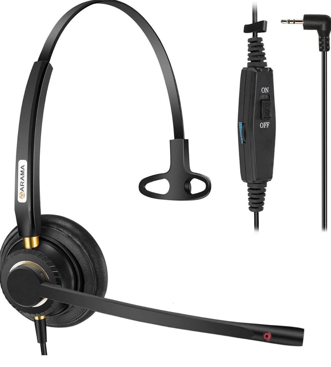 ARAMA Call Center USB Headset with Microphone Noise Cancelling & Audio Controls ARAMA A800 - фотография #2