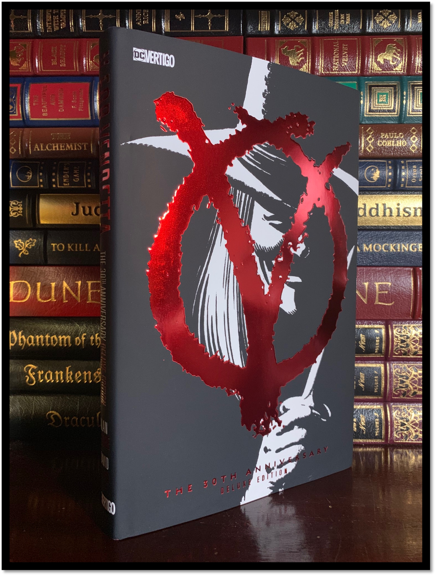 V For Vendetta 30th Anniversary Sealed Deluxe Collectible Illustrated Hardback Без бренда - фотография #4