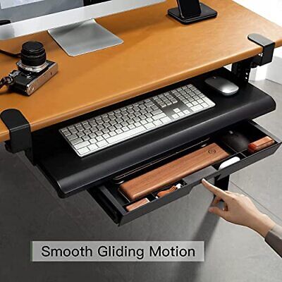  Keyboard Tray, Pull Out Drawer Under Desk - Keyboard Tray Under Desk Slide,  Does not apply Does Not Apply - фотография #5