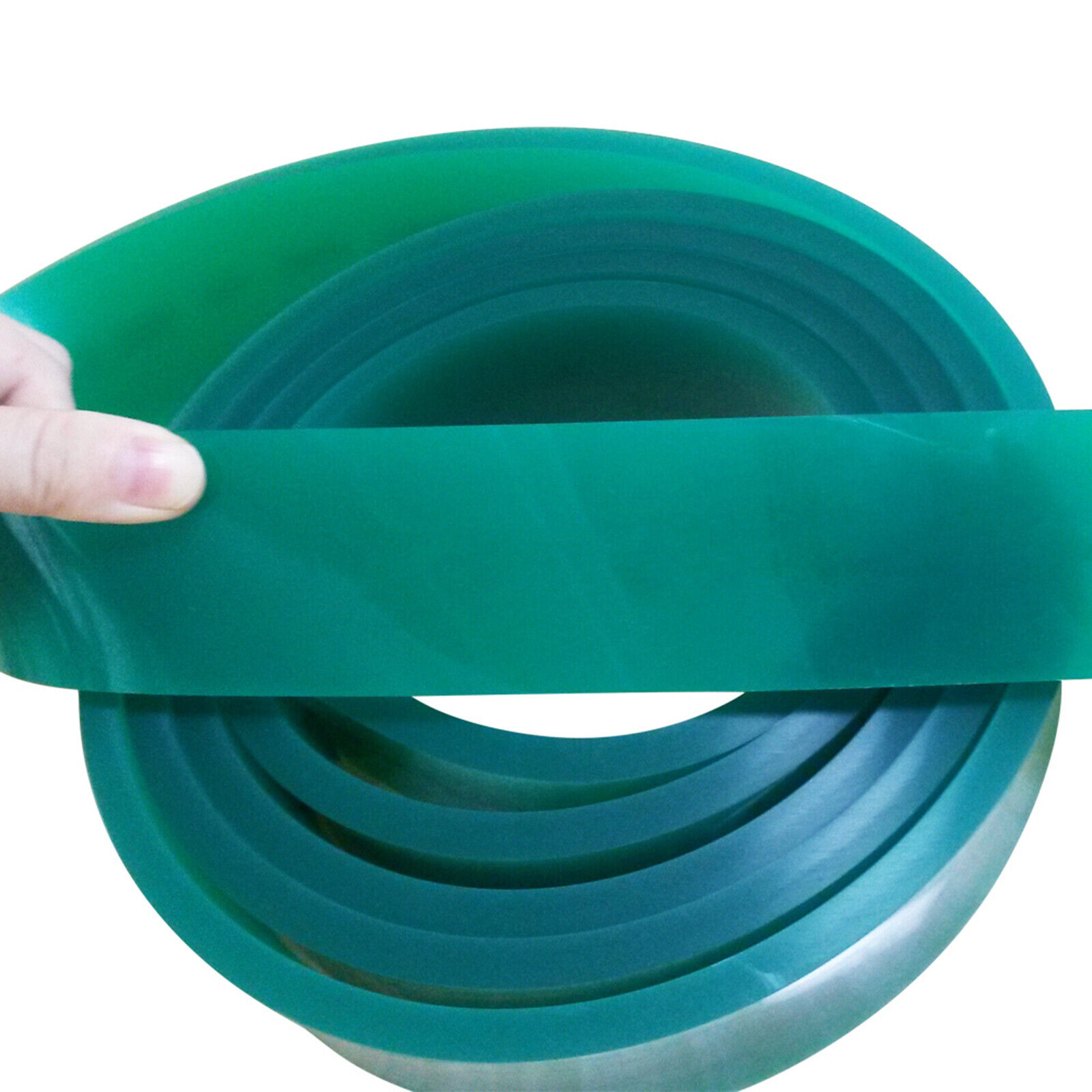 80 DURO 6FT 72" Silk Screen Printing Squeegee Blade Polyurethane Rubber Green Unbranded Does Not Apply - фотография #3