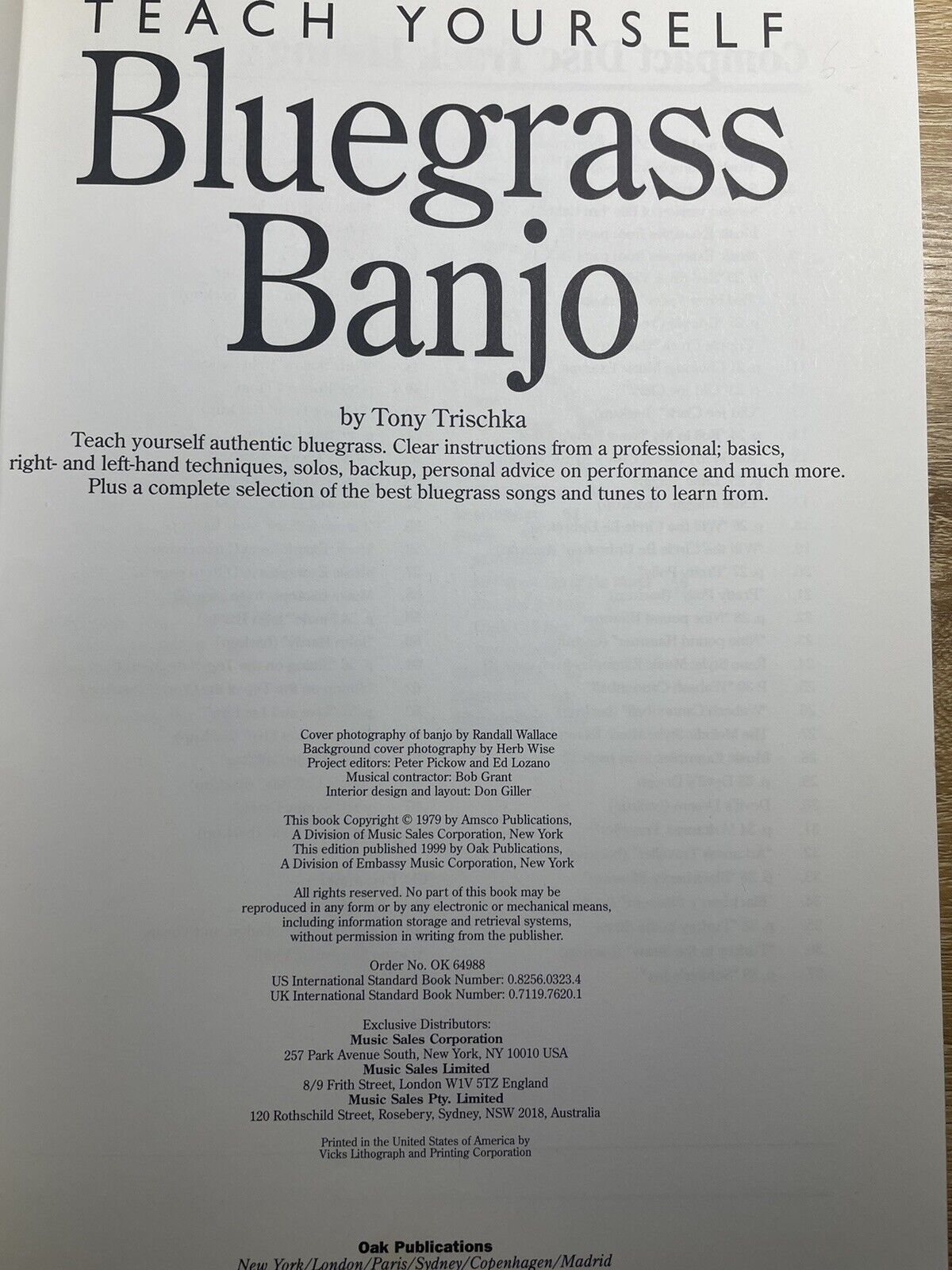 Teach Yourself Bluegrass Banjo Sheet Music Book and CD Без бренда HL14032981 - фотография #2