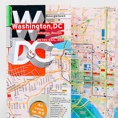 Map Laminated Washington DC [Best Seller] Без бренда - фотография #2