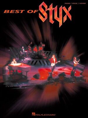 Best of Styx Sheet Music Piano Vocal Guitar Songbook NEW 000306446 Без бренда HL00306446