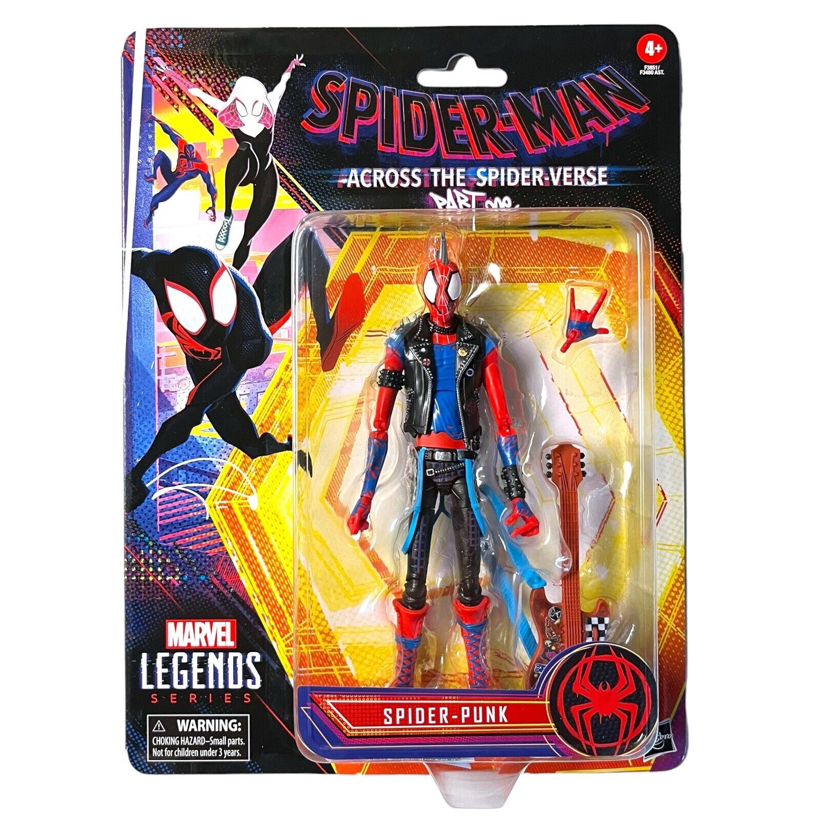 Marvel Legends Spider Punk Spiderman Across the Spider-verse 6” Figure New Fast Hasbro