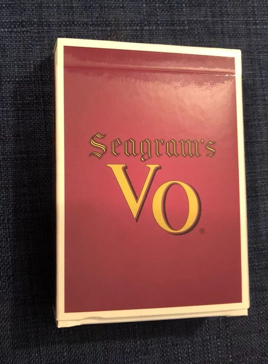 Seagrams VO playing cards Canadian Whiskey Advertising Preowned Seagrams