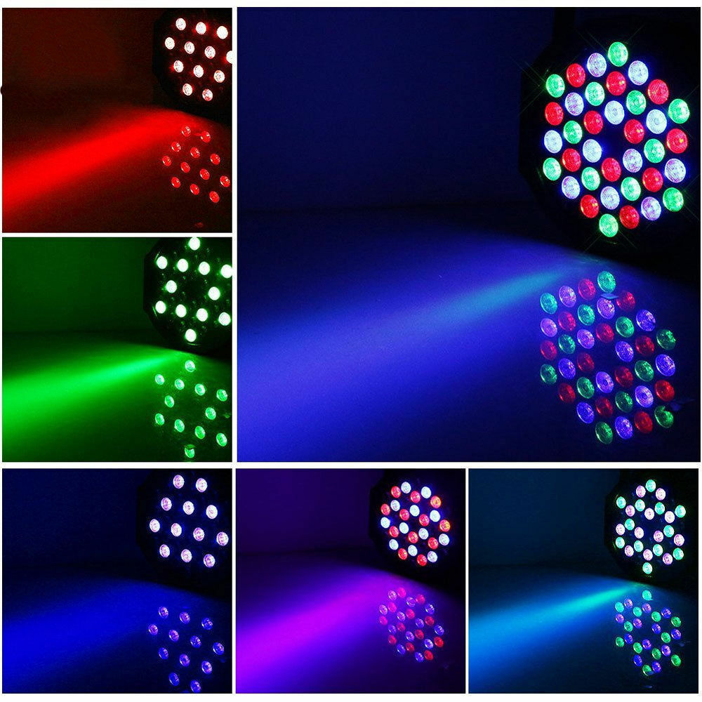 8PCS 80W 36 LED RGB Stage Lighting PAR Light Beam DMX Party Disco DJ Lights U`King Does Not Apply - фотография #6