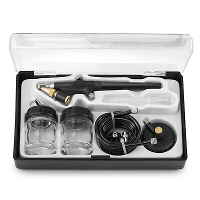 Starter Airbrush Kit Single Action Siphon Air Compressor Crafts Hobby Art PointZero Does Not Apply - фотография #4