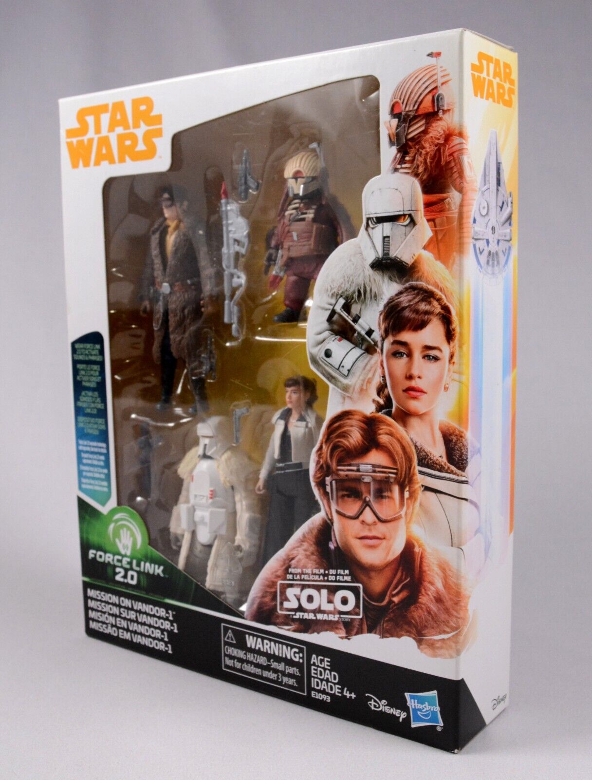 Star Wars MISSION ON VANDOR-1 FIGURE 4-PACK NEW SEALED Force Link 2.0 Han Solo Hasbro Does not apply