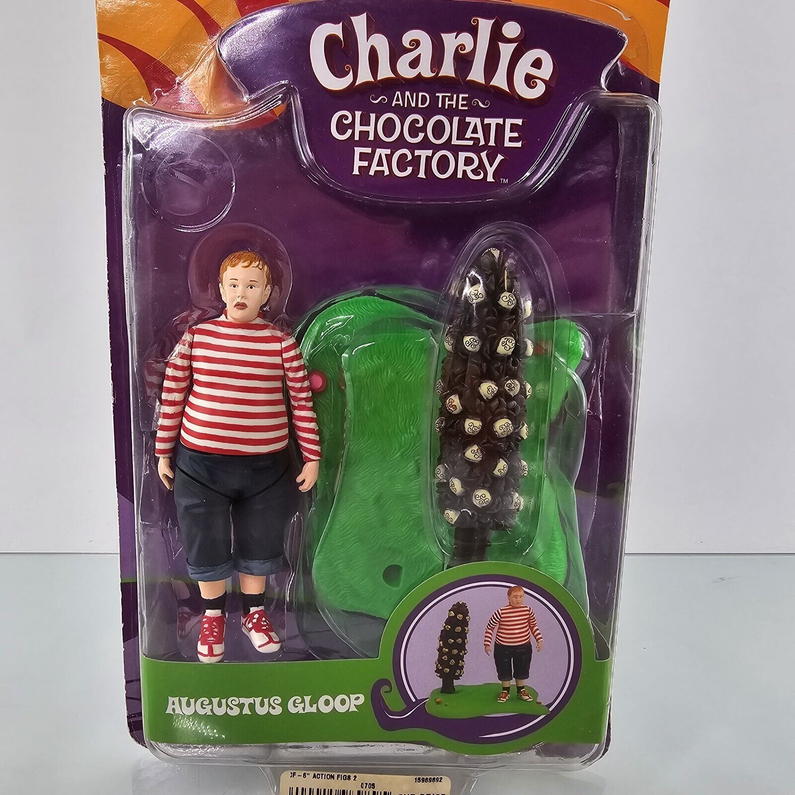 AUGUSTUS GLOOP Charlie & The Chocolate Factory Figure Willy Wonka Candy RARE NEW Medicom Toy - фотография #2