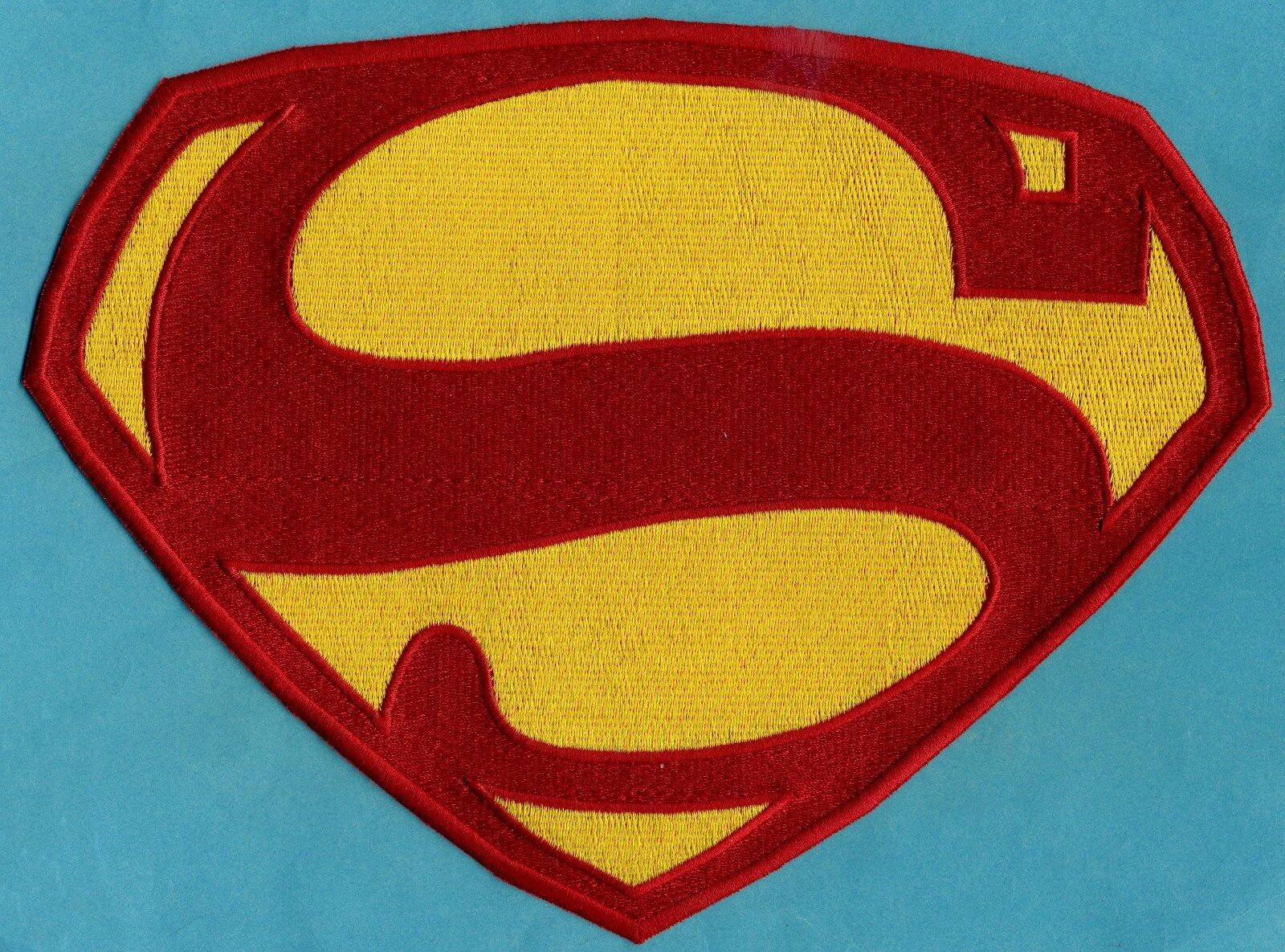 Kirk Alyn Superman Chest Logo Patch:  Choice of Sizes Без бренда - фотография #2
