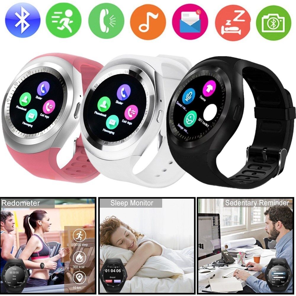 Y1 Waterproof Bluetooth Smart Watch Phone Mate For Android IOS iPhone Samsung LG Unbranded/Generic Does Not Apply