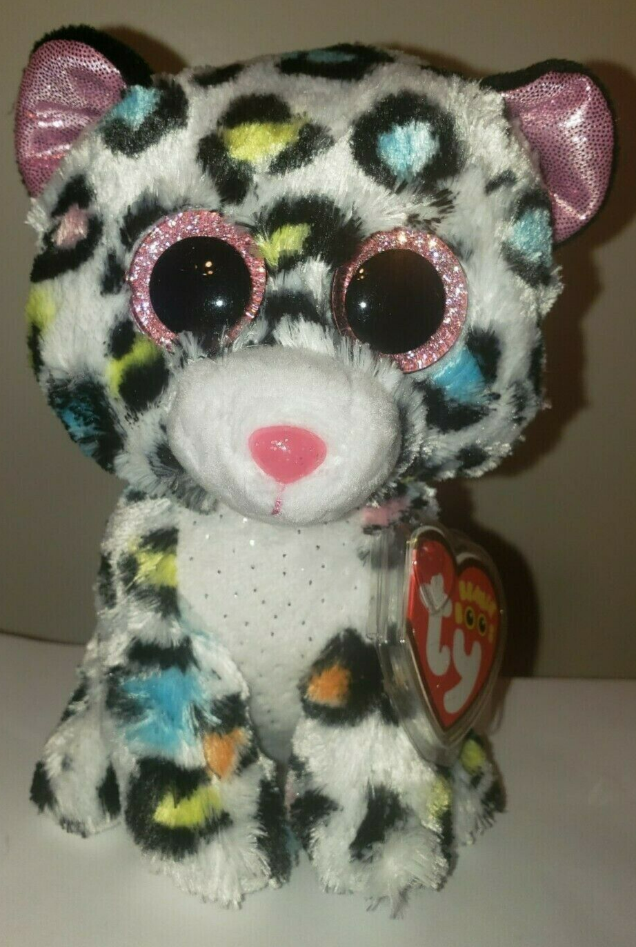 Ty Beanie Boos - TILLEY the Leopard (6 Inch)(Claire's Exclusive) NEW MWMT Ty - фотография #2