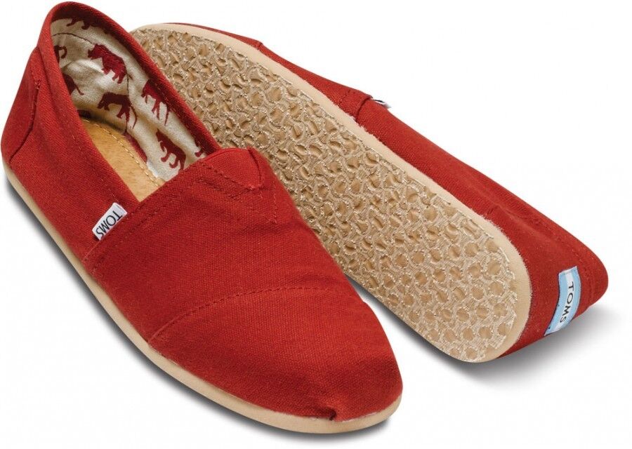 New Authentic Womens Toms Classic Slip On Flats Canvas Shoes US sizes Tom's - фотография #3