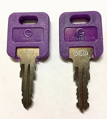 1 Pair (2 keys) Global Link Precut Keys G301 - G391 Select Your Key Number Global