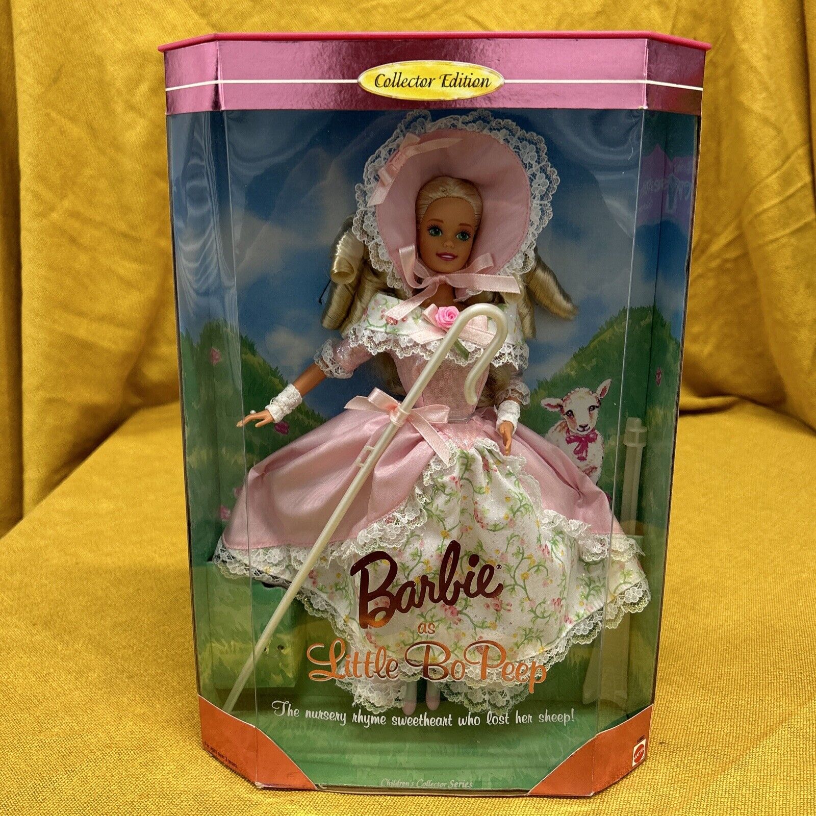 Barbie as Little Bo Peep Children's Collector Edition Doll 1995 Mattel #14960 Mattel 14960 - фотография #2