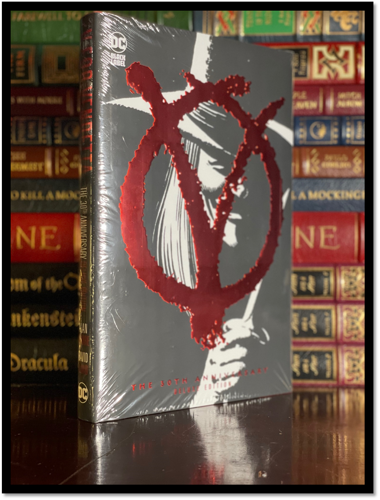 V For Vendetta 30th Anniversary Sealed Deluxe Collectible Illustrated Hardback Без бренда