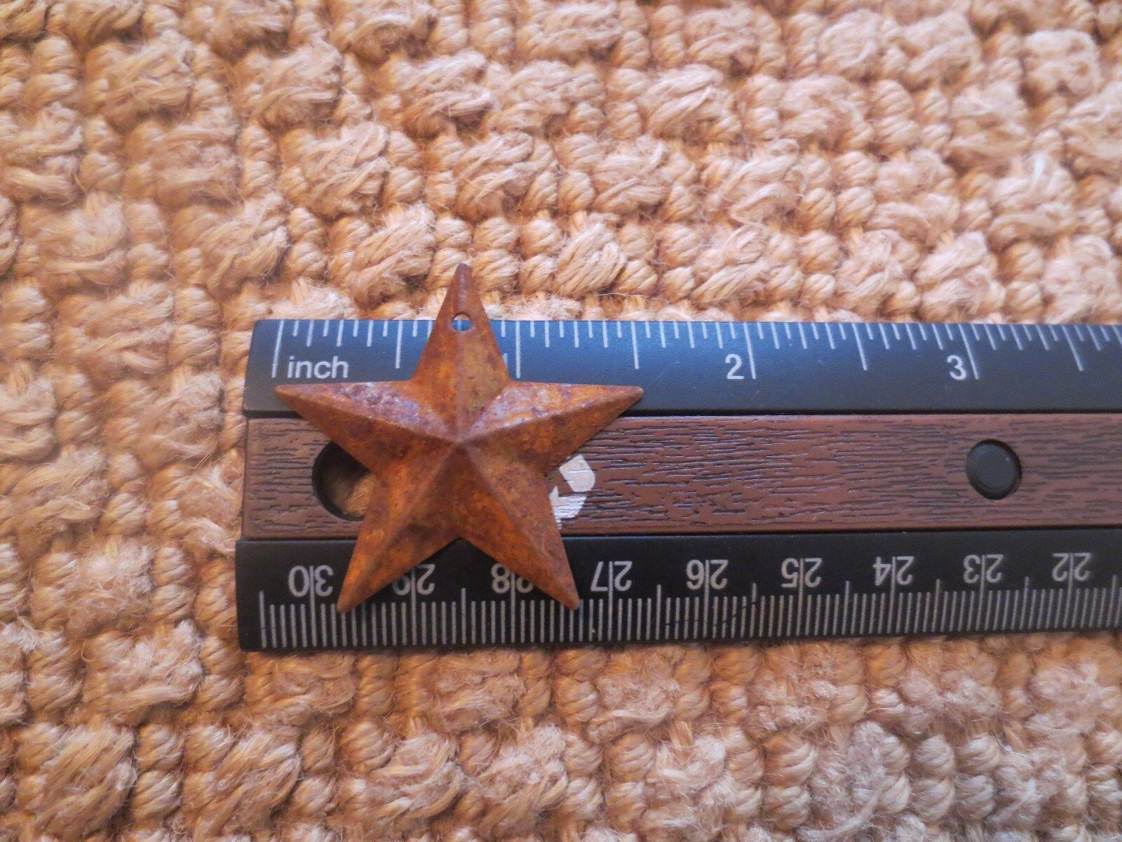 Lot of 100 Rusty Barn Stars 1.5 inch Rustic Primitive Country Rusted Dimensional Без бренда - фотография #6
