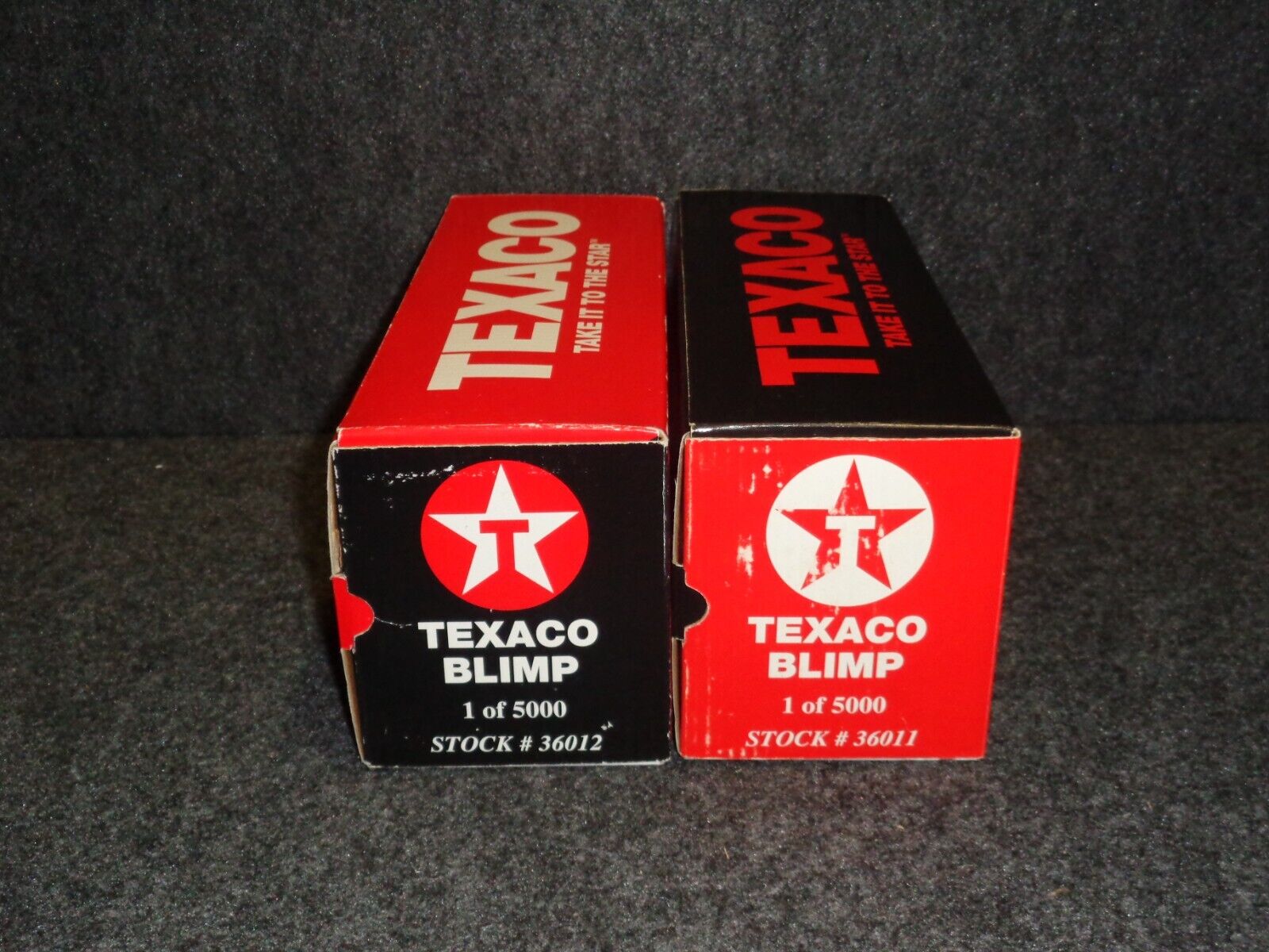 TEXACO BLIMP SET Diecast Coin Bank's Red & Black SpecCast AIRSHIP Texaco - фотография #10