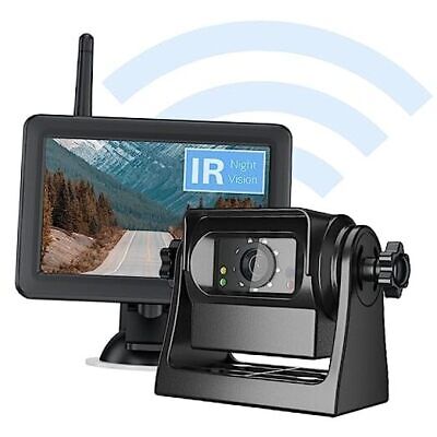  Wireless WiFi Magnetic Hitch Backup 1X WiFi Backup Camera with 5 Inch Monitor Does not apply Does Not Apply