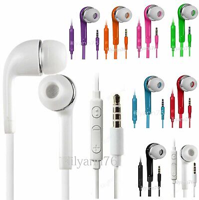 In Ear Earphones Headphone 3.5mm for Samsung Galaxy iPod MP3 MP4 PC iPhone Music Unbranded/Generic Does Not Apply