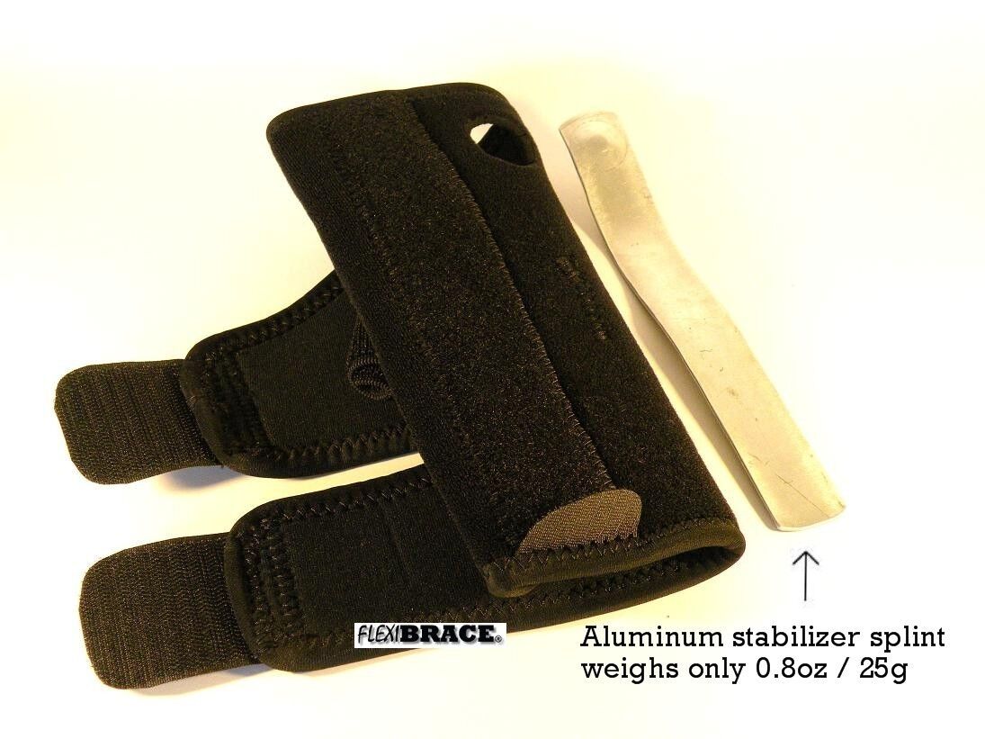 2 FDA APPROVED Wrist Hand Brace Carpal Tunnel Support Splint Band By Flexibrace Flexibrace WT - фотография #3