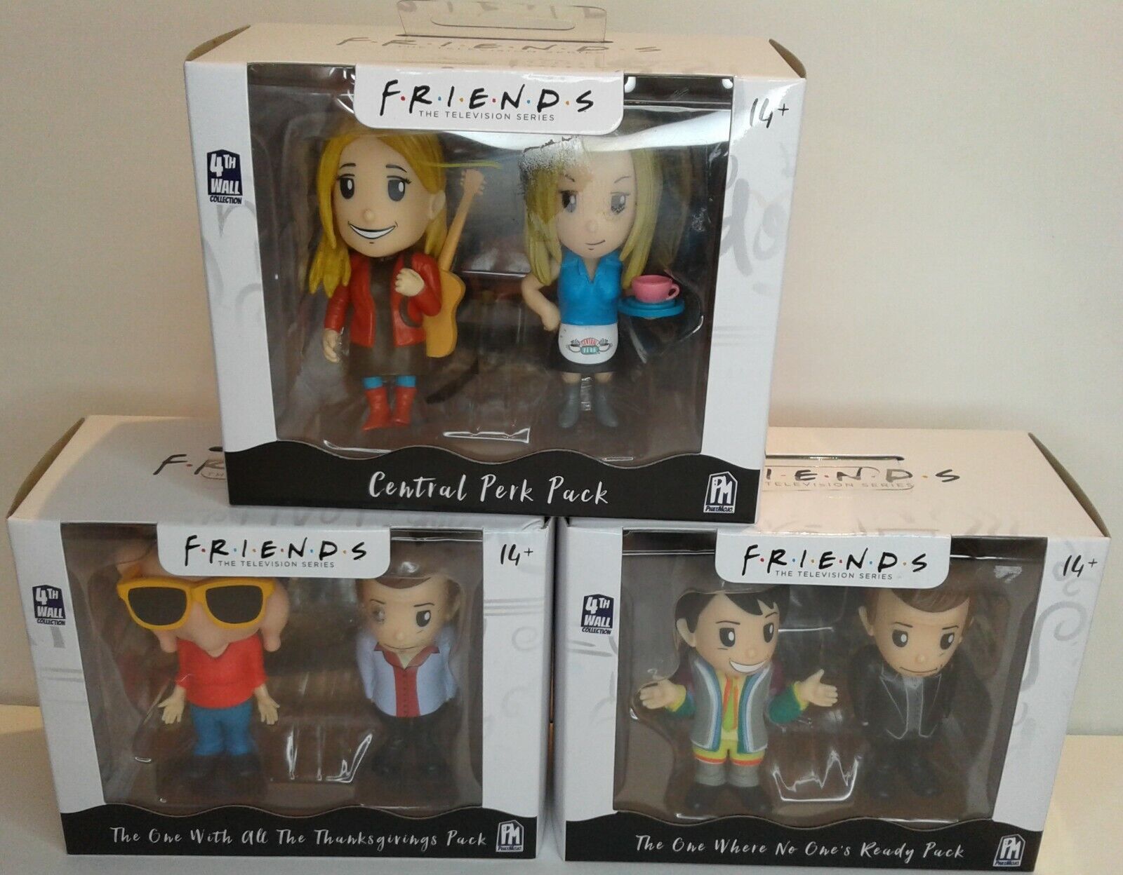 Lot 3 Friends 4th Wall Collection Central Perk The one with Thanksgiving No Ones PhatMojo