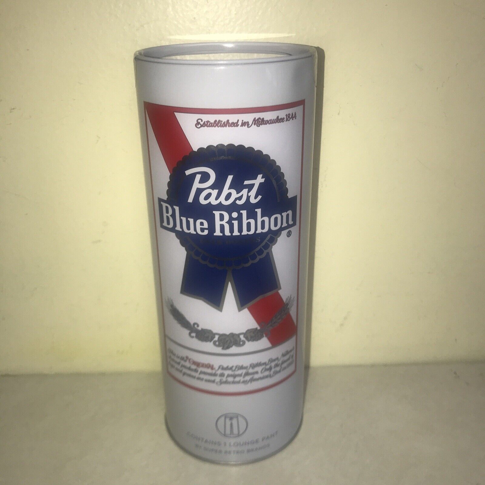 PBR Pabst Blue Ribbon Beer Lounge Pants in a can-SIZE SMALL S Swag Boxers Pabst Blue Ribbon - фотография #4