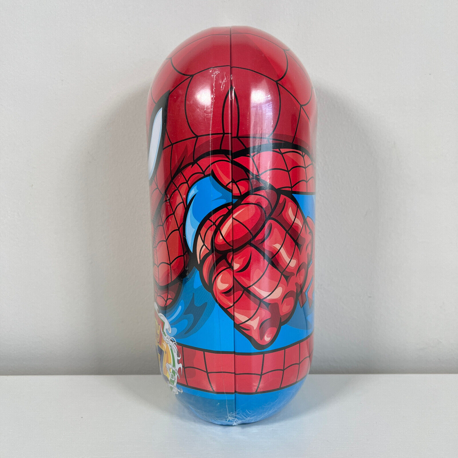 Spiderman Mighty Beanz 10" Tin Plastic Case - Holds 40+ Beanz - New & Sealed Mighty Beanz - фотография #4