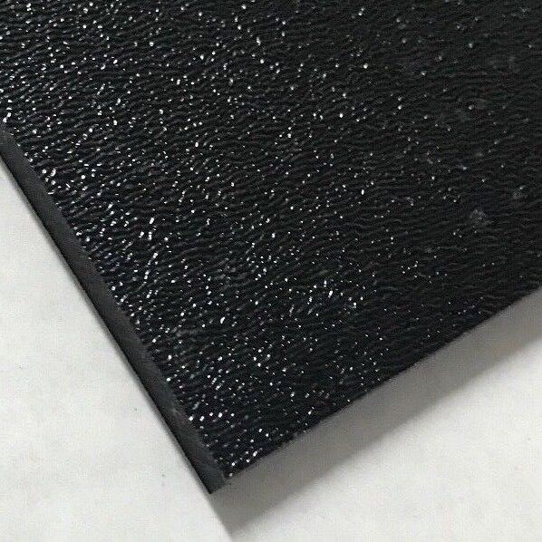ABS Black Plastic Sheet 1/8”- .125" You Pick The Size Vacuum Forming  ABS Does Not Apply