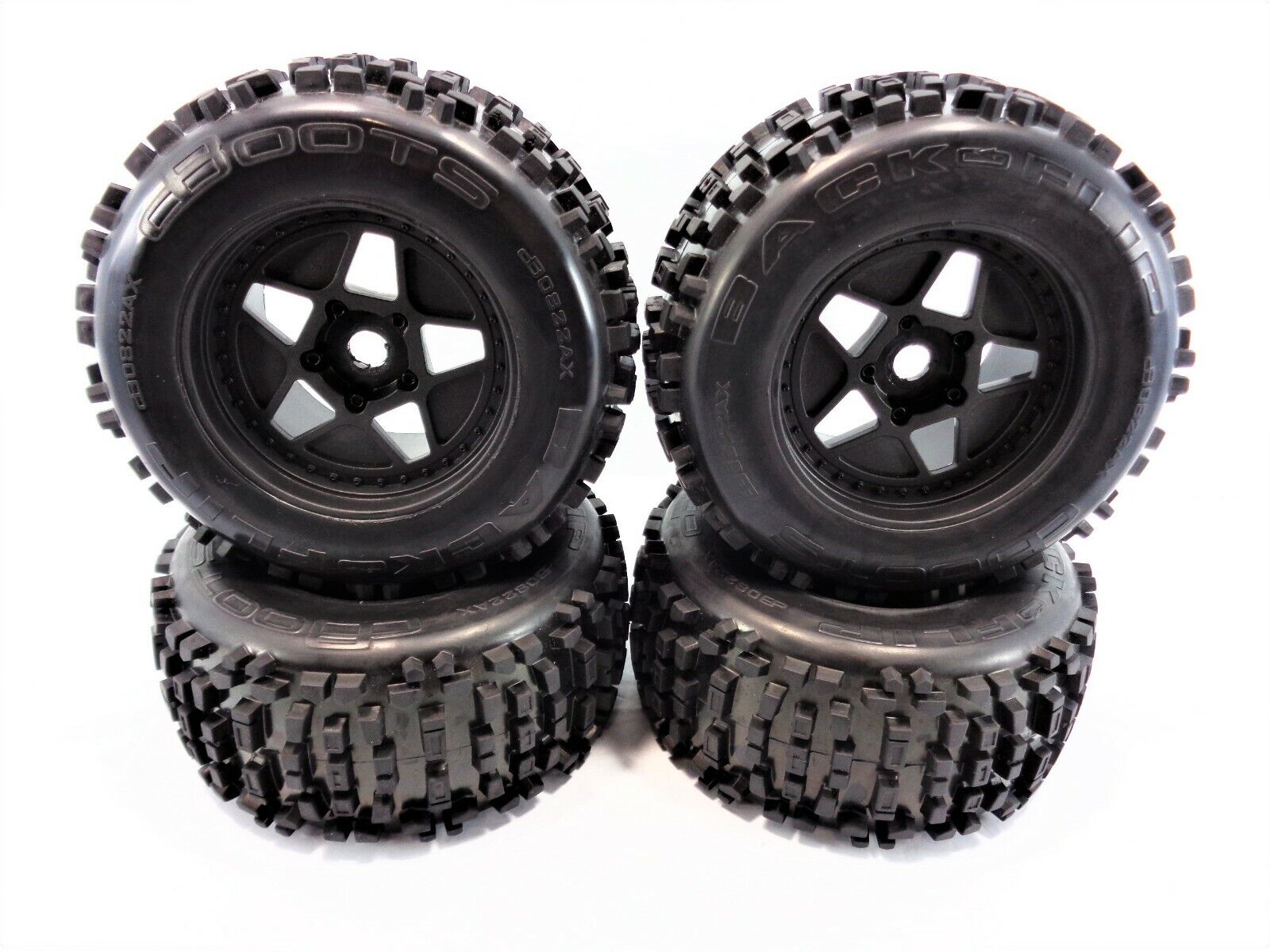 v5 Arrma Notorious 6s BLX dBoots Backflip Tires Black 17mm Wheels Kraton Outcast ARRMA AR510092