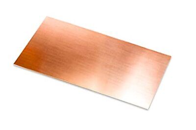 1pc 6"x12" 99.9% Pure Copper Sheet 22 Gauge Blank Dead Soft Made in USA by Craft Wire