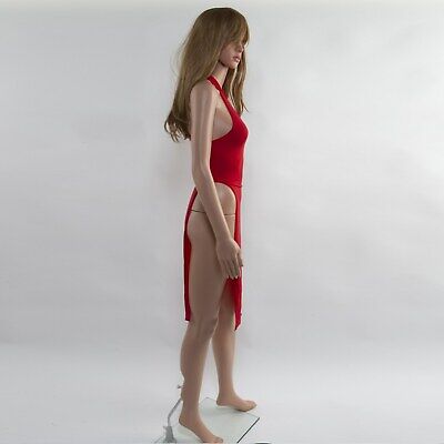 US Sexy Lingerie Women High Slit Dress Sheer Cheongsam Halter Backless Sleepwear Unbranded - фотография #2