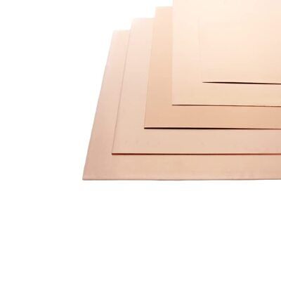 1pc 6"x12" 99.9% Pure Copper Sheet 22 Gauge Blank Dead Soft Made in USA by Craft Wire - фотография #3