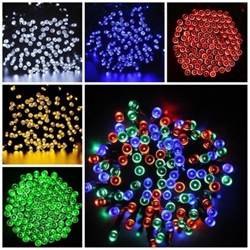 Solar Powered 100 200 LEDs String Fairy Tree Light Outdoor Wedding Party Xmas i RELIGHTABLE Does Not Apply
