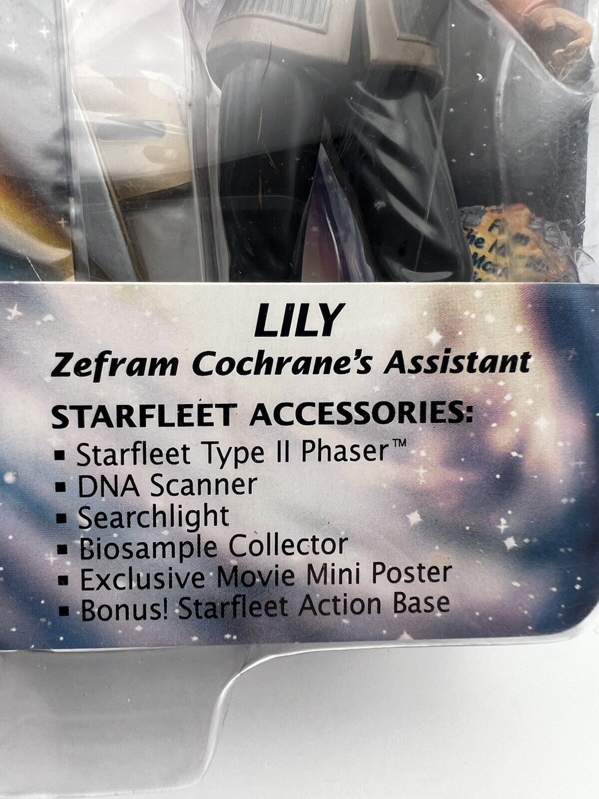 Star Trek First Contact Lily Action Figure Playmates 1996 NEW IN BOX Playmates Toys n/a - фотография #8