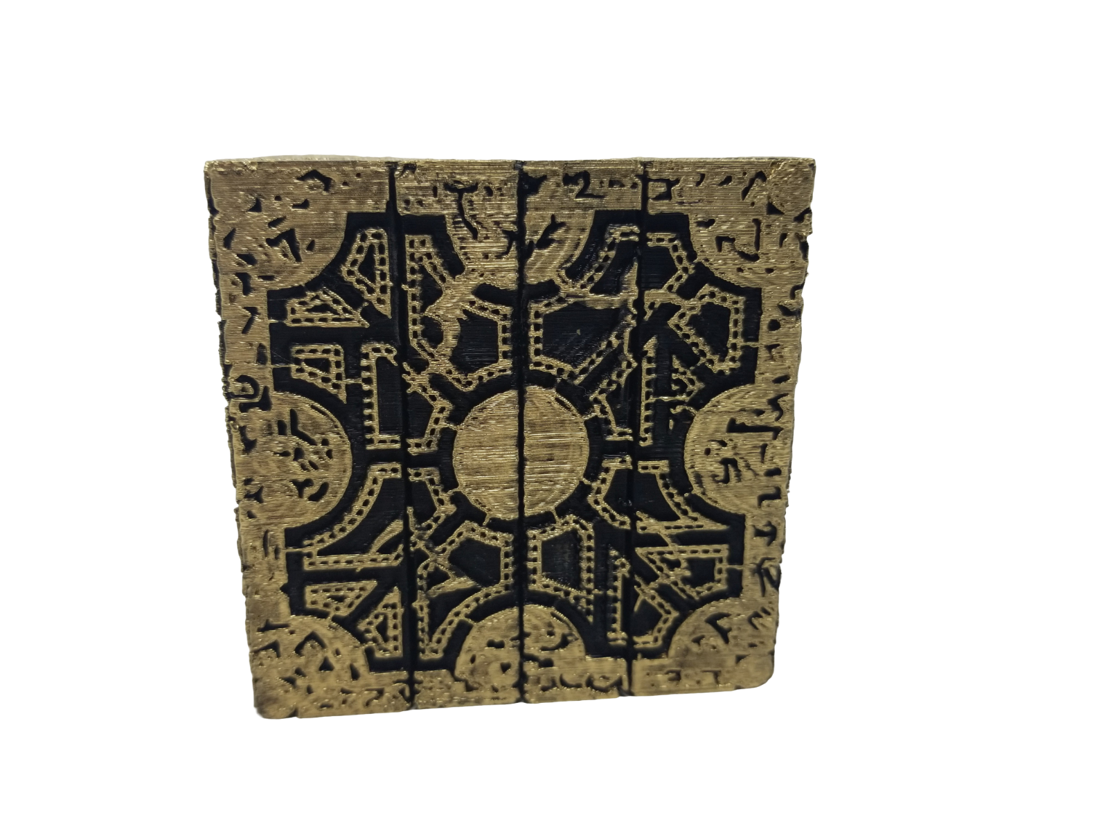Hellraiser Cube Puzzle Box Lament Configuration  Functional Pinhead Prop Horror  Без бренда - фотография #8